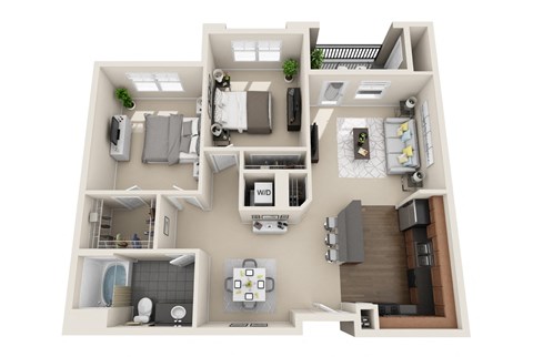 4380 S. Monaco Street Studio-2 Beds Apartment for Rent - Photo Gallery 33